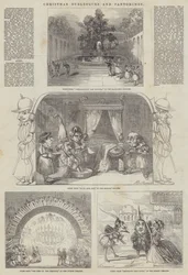 Weihnachtsburlesken und Pantomimen